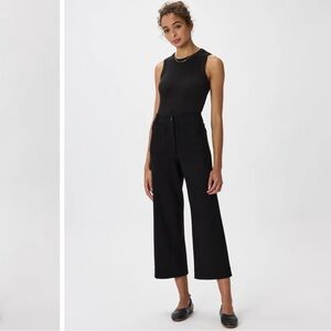 Quince Cropped Wide Leg Pants